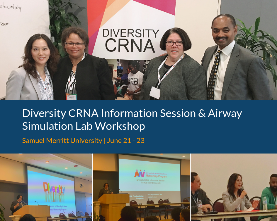 Diversity CRNA Information Session Collage for SM Diversity CRNA Information Session Collage for SM
