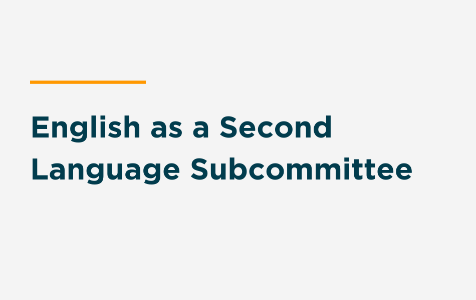 ESL Subcmte Square ESL Subcmte Square