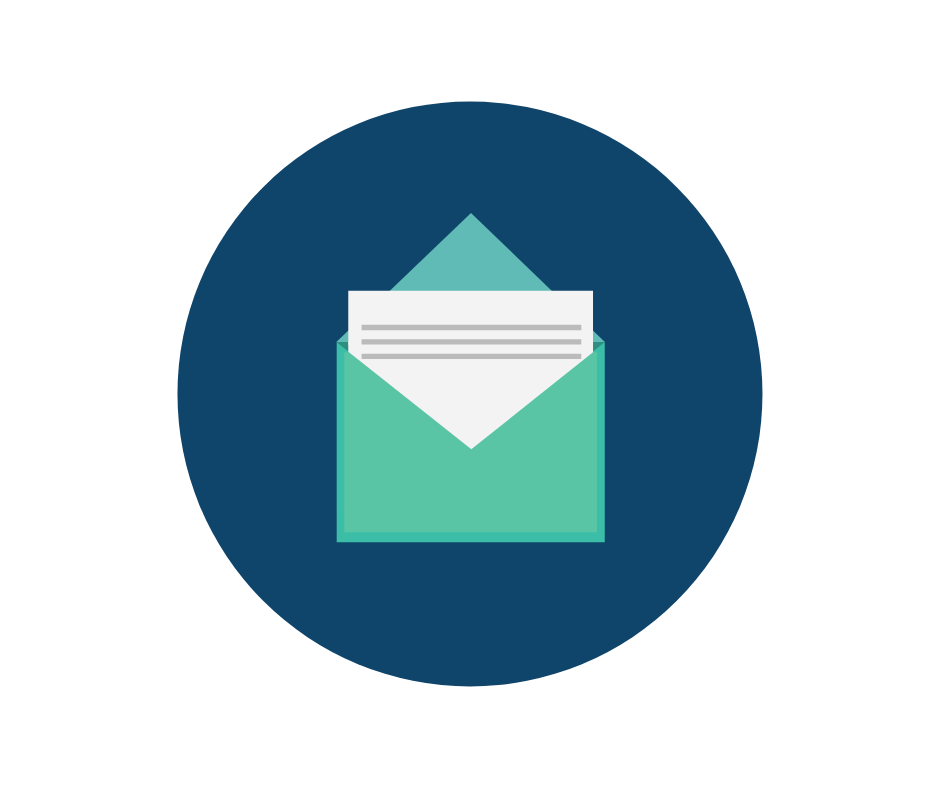 Newsletter circle icon Newsletter circle icon